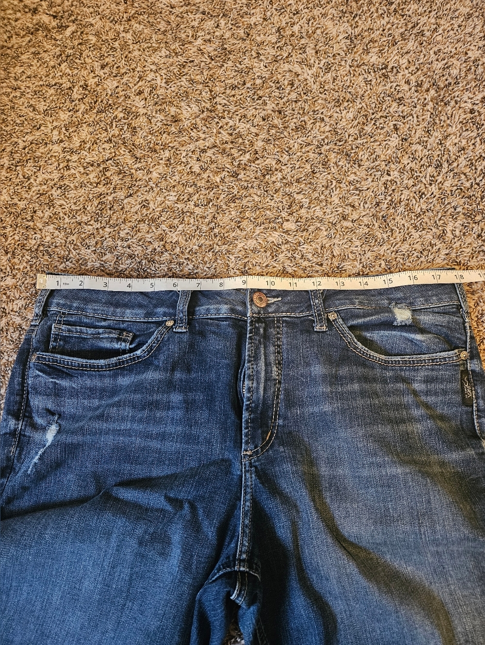 Cropped Skinny Jeans - Picture 6 of 8